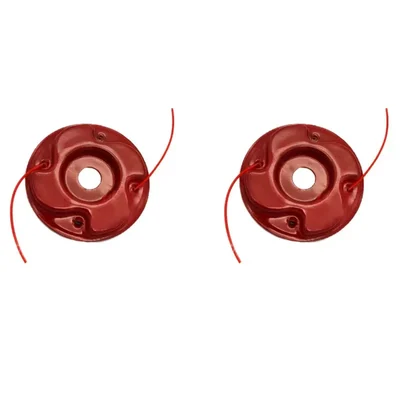 Heavy Duty BC-507, Red Plate Metal Trimmer Head For Petrol Brush Cutter For Lawn & Grass Trimming(Quantity-2 Pieces)