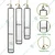 Ecofynd TTP011 Stylish Metal Wall Hanging Test Tube Planter for Elegant Indoor Decor(Pack of 3)