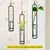 Ecofynd TTP011 Stylish Metal Wall Hanging Test Tube Planter for Elegant Indoor Decor(Pack of 3)