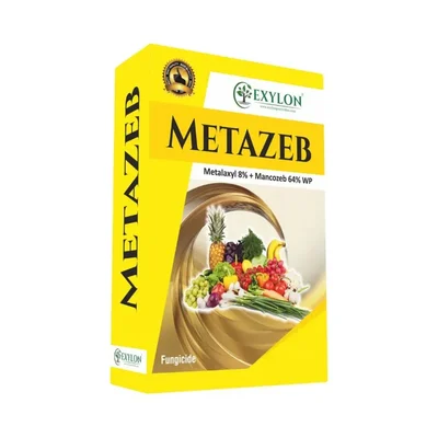 Exylon Metazeb (Metalaxyl 8% + Mancozeb 64% WP) Dual-Action Fungicide | For Various Fungal Disease Control In Plants(Quantity-250 gm)