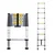 Heavy Duty 9 Steps (9 Feet/2.7 Meter) Single Side Compact & Foldable Telescopic Ladder