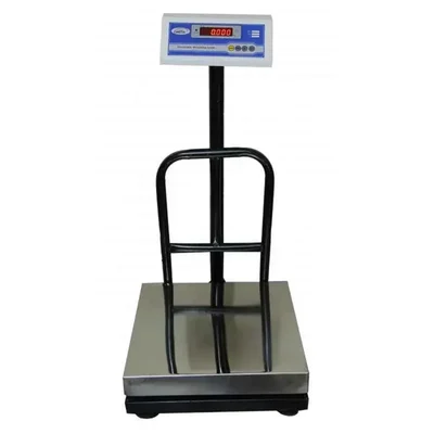 Metis 200kg and 10g Accuracy Stainless Steel 16x16 inch Platform Weighing Machine with 1 Year Warranty