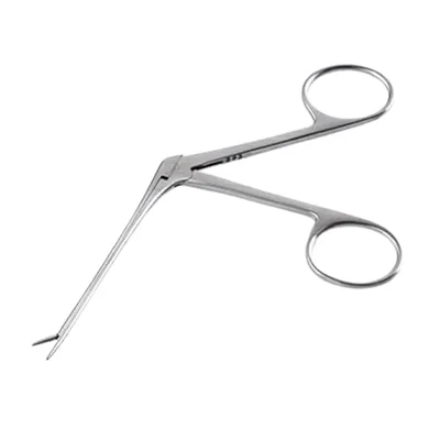 Forgesy 410 Grade Stainless Steel Micro Crocodile Ear Forceps 14 cm Lab Surgical Instrument