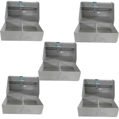 Droplet Polypropylene Micro Laboratory Pipette Stand with Drawer for 6 Pipettes of 6ml
5pcs Pack