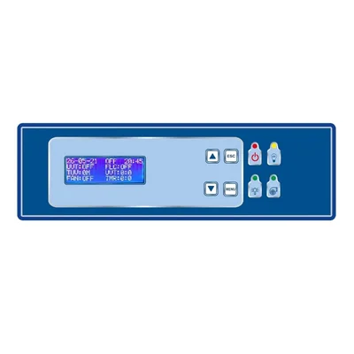 LuxMed PCR Workstation LCD Display Menu Control Automatic Operation Password Programmable Budget