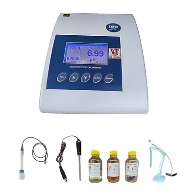 Lab Junction pH Meter, Microprocessor pH/mV/Temperature Meter, 5 Point Calibration Facility, LJ-1015