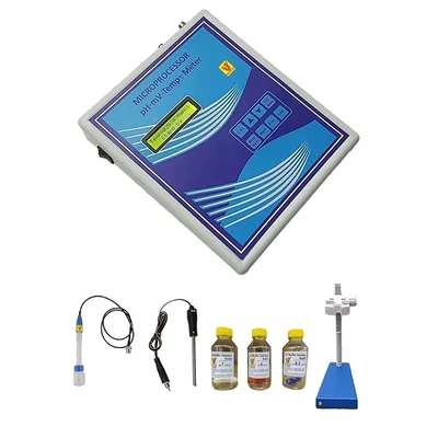 Lab Junction Microprocessor pH–mV–Temperature Meter (Model LJ-1011) | 3-Point Calibration Digital pH Meter as per Quality Standards