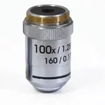 Cometek 100X Oil Immersion Microscope Brass Objective Lens Universal Fit Optical Component
