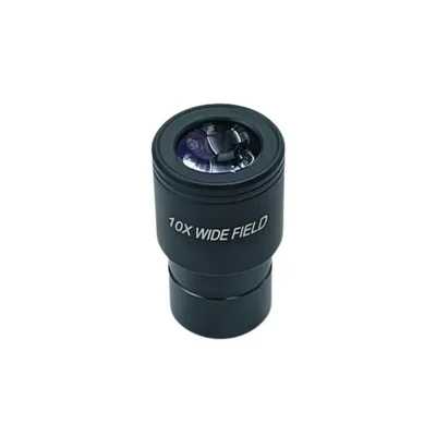 COMETEK WF10X Wide Field 10x Microscope Eyepiece Lens for Compound Biological Microscopes, 23.2mm Diameter Tube