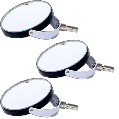 SBT Instruments 3pcs Microscope Mirror Reflector/ Substage Reflector Arc Mirror