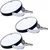 SBT Instruments 3pcs Microscope Mirror Reflector/ Substage Reflector Arc Mirror