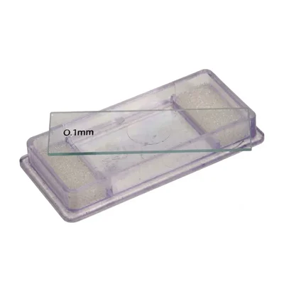 Labgo 0.1mm Microscope Calibration Glass Slide High Precision Measurement Tool