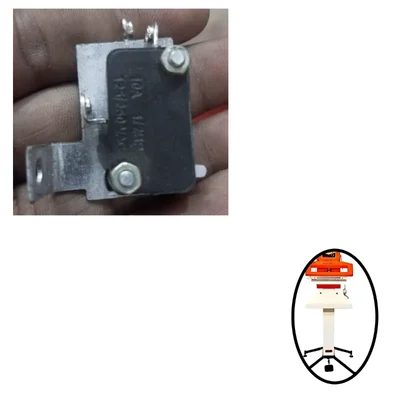Pack of 3 Pcs 0.5 HP Micro Switch for Pedal Foot Sealer