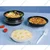 400 Pcs, 32 Oz Round Disposable Microwave Safe Food Container with Clear Lid
