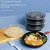400 Pcs, 32 Oz Round Disposable Microwave Safe Food Container with Clear Lid