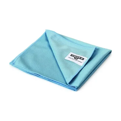 Unger MF40E Micro Wipe Lite 40x40 cm Streak-Free Microfiber Cleaning Cloth for Glass & Dusting