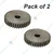 SP 2 Pcs Middle Gear for Packaging of Band Sealer Machine’s Spare Parts