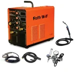 Ralli Wolf MIG 200S Single Phase IGBT Series MMA Welding Machine, 200 Amp with Inbuilt Fire Feeder (RM 20)