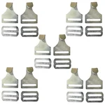 Heavy Duty 1.5 inch Mild Steel Buckle Set (Both Side Belt) for Battery Spayer