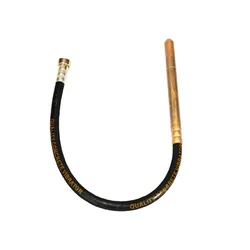 Pilot 35 mm 15 Meter Mild Steel Concrete Vibrator Needle Heavy Duty Flexible Shaft Attachment for Vibrator Machine (PL ND15)