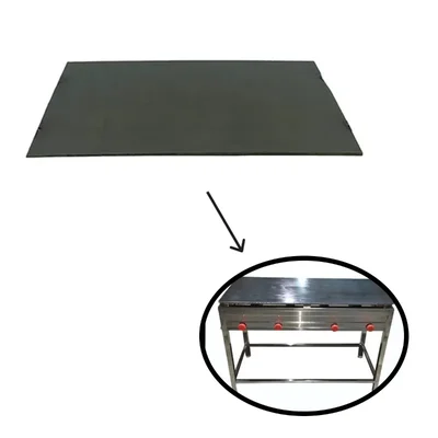 24/48 MS Dosa Tawa for Vinayak Machine 24/48 Stand Type SS Dosa Bhatti with 21 Inch Burner 8mm Plate Thickness