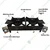 Agneekaa Mild Steel Wood Operated Double Burner Cooking Stove