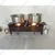 Agneekaa Mild Steel Wood Operated Double Burner Cooking Stove