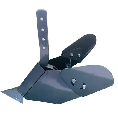 Made In India Mild Steel Adjustable Ridger Attachment for 5 to 12 HP Power Tiller