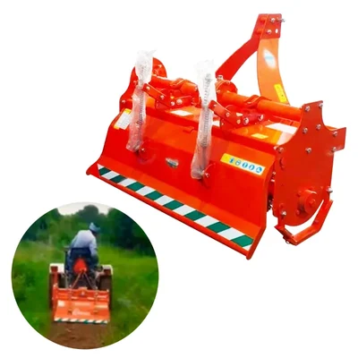 Heavy Duty Mild Steel 3 Feet Rotavator with 16 Blades Suitable for Tractors