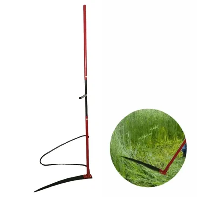 Global Nature Agro Scythe With 50 cm Blade For Harvesting Grass Or Crops