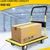 EverBest® 400Kg Heavy Duty Folding Metal Portable & Compact Hand Platform Trolley -with 360 Rotating Wheels
