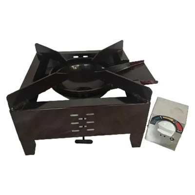 Avinashi Wood Operated Mild Steel Single Burner Cooking Stove 