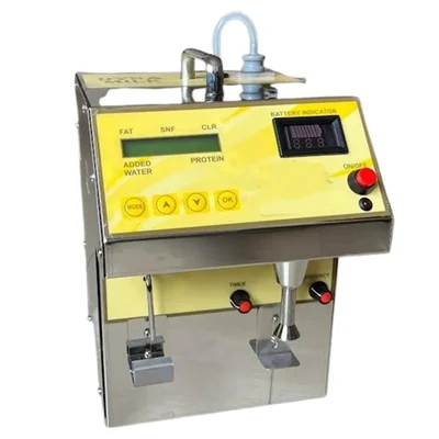 Stainless Steel Milk Analyzer & Stirrer With Inbuilt Battery For Milk Testing