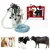 Godhan GS-200 Oil Single Bucket Milking Machine For 15-20 Cows & Buffaloes with Free Accessories and 1 Year Warranty