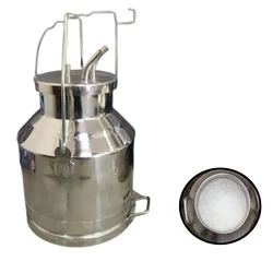25 Litres Stainless Steel Milking Bucket With Lid For Milking Machines