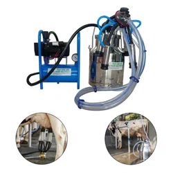 VSAN Agro 0.25 HP Single Bucket Milking Machine With 20 ltr Stainless Steel Bucket for Cow & Buffalo