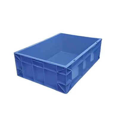 Supreme Pack of 2, 48L, 650x450x210mm Complete Closed Solid Plastic Crate, 6545210 CC