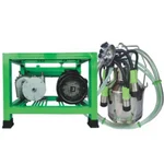 Double Power Single Can Milking Machine, L2P2 Model With 1 HP Laxmi Motor