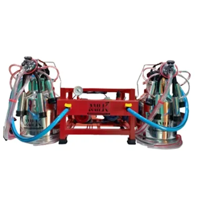 Open Door Supreme 2hp Double Bucket Milking Machine with 25 + 25 liter Capacity
