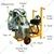 Commercial Trolley Type Single Bucket Milk Mobilizer with 0.5 Hp Motor with Free Accessories 