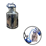 12 Litre Milk Tank With Lid For Made in India Domestic Hand Operated Milking Machines