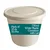 750ml White Plastic Container with Lid For Food Delivery, Takeway and Storage(Pack-25 pcs)