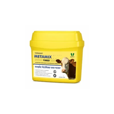 Varahvet Metamix Mineral Mixture, Feed Supplement for Cattle, Cows, Buffaloes and Dairy Livestock(Quantity-100 gm)
