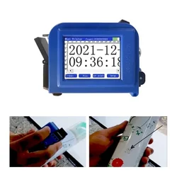 12.7mm Portable Mini Printer for Printing on Round Surface, without Cartridge, Date, MRP, Batch Numbers (Max 4 Lines)