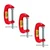 Globus Mini 2 Inch C or G Clamp Set of 3 Pcs