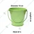 Versatile Mini Bucket Durable & Compact Storage Pail for Crafts, Garden & Party Decor(Pack of 4)