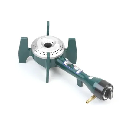 Mini Canteen Gas Burner, Low-pressure (L.P.) Heavy Duty Cast Iron Material