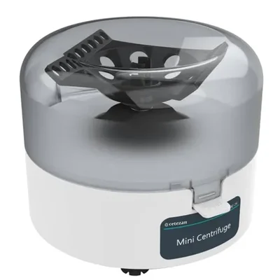 ConXport 4000 RPM Mini Lab Centrifuge High Speed Low Noise Micro Sample Separation Portable Machine Compact Centrifugal