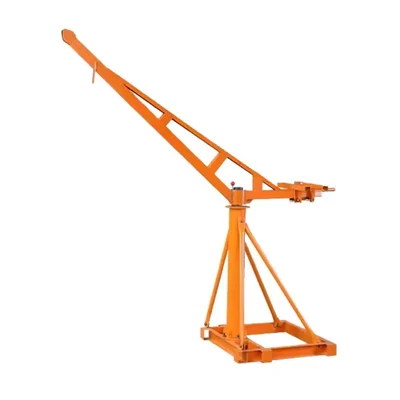 UTC 500 Kg Load Capacity 70 Kg Heavy Duty Mini Crane Frame With 360° Rotation, 8 Feet Boom