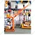 Heavy Duty 500 kg Capacity 360° Mini Crane with Electric Clutch Winch, 5 HP Motor-50 Meter 8 mm Wire Rope 
